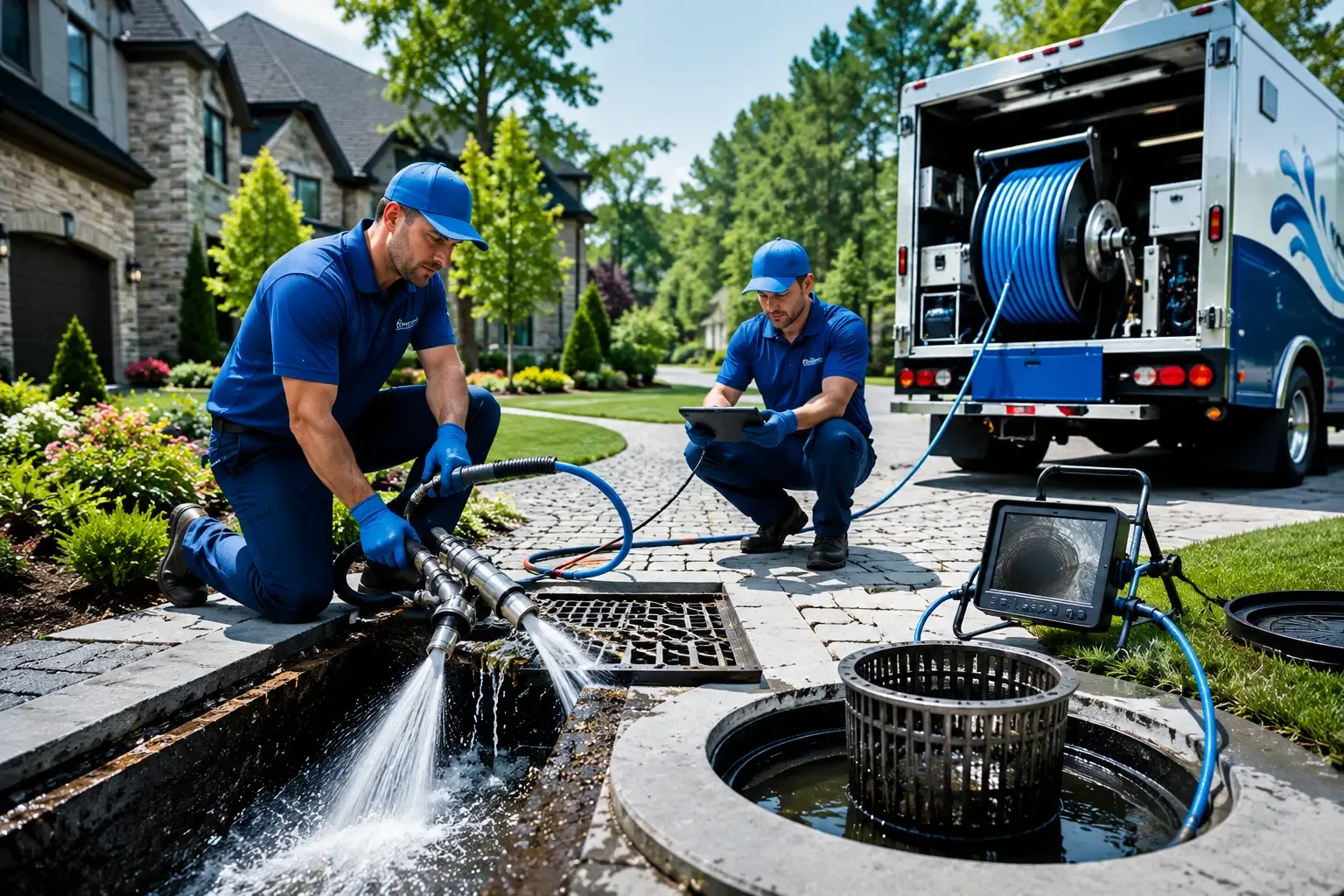 Local outdoor drain cleaning professionals in Mather, CA