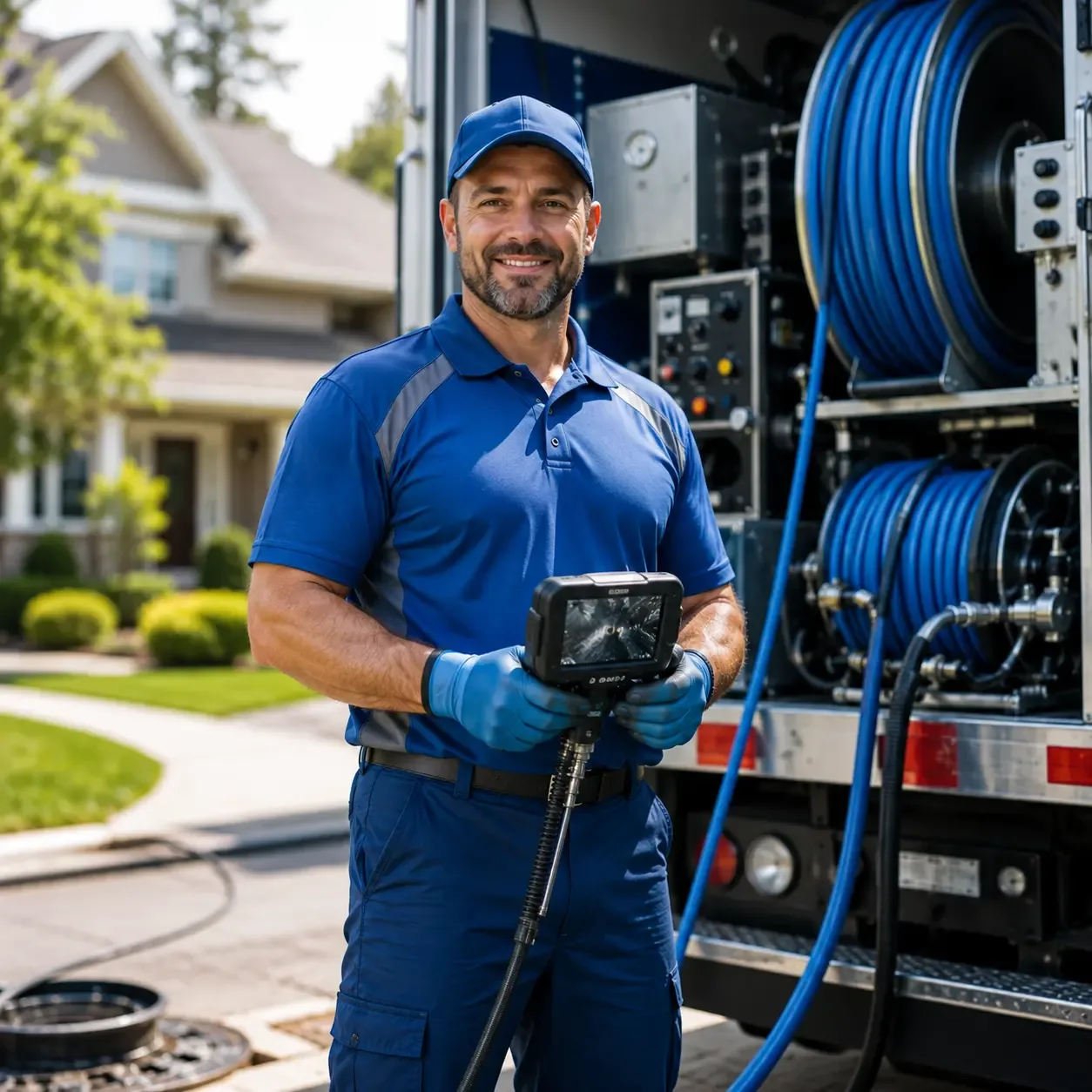 Local outdoor drain cleaning specialists in Mather, CA